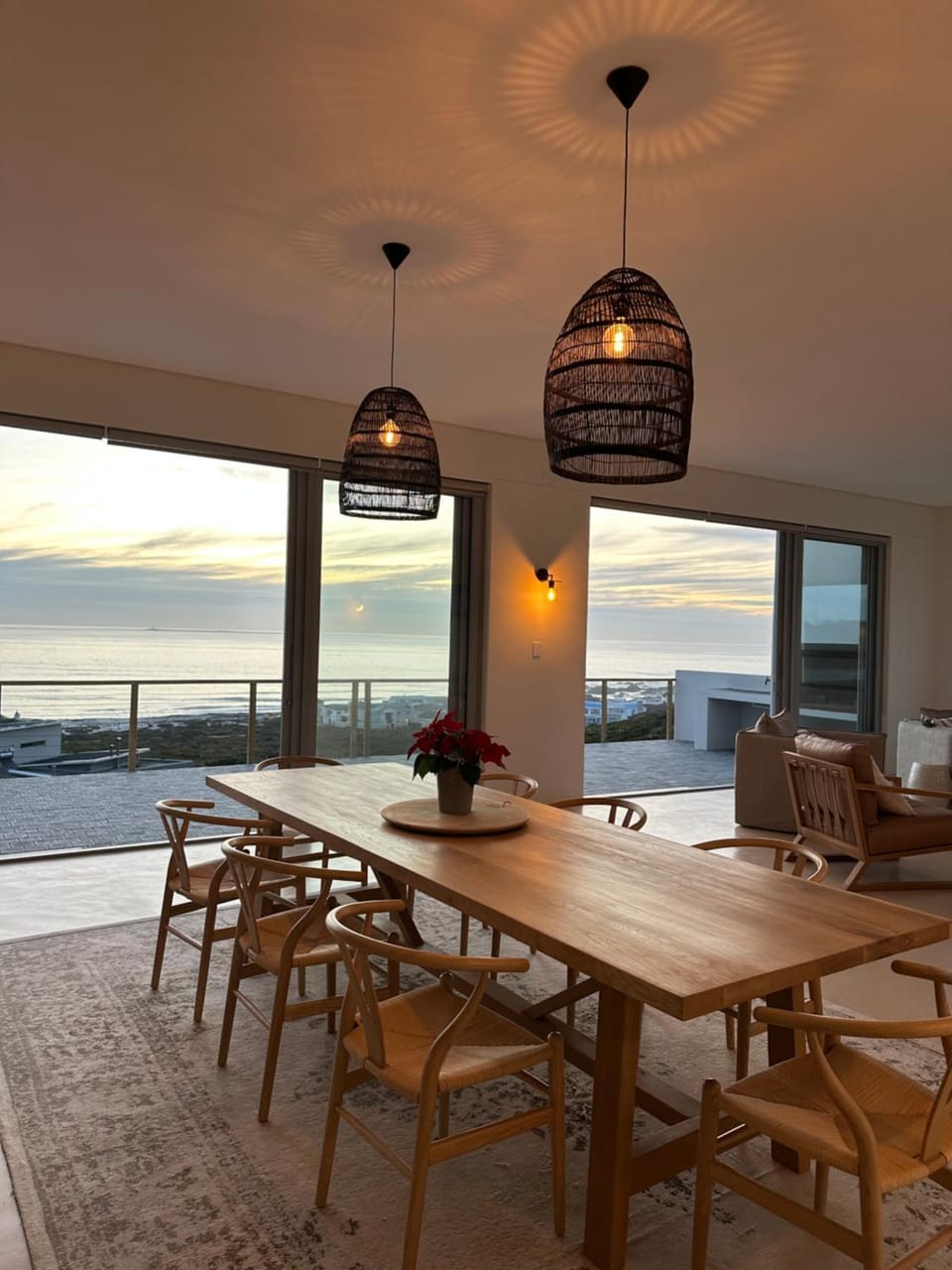 Dining area, Sea view