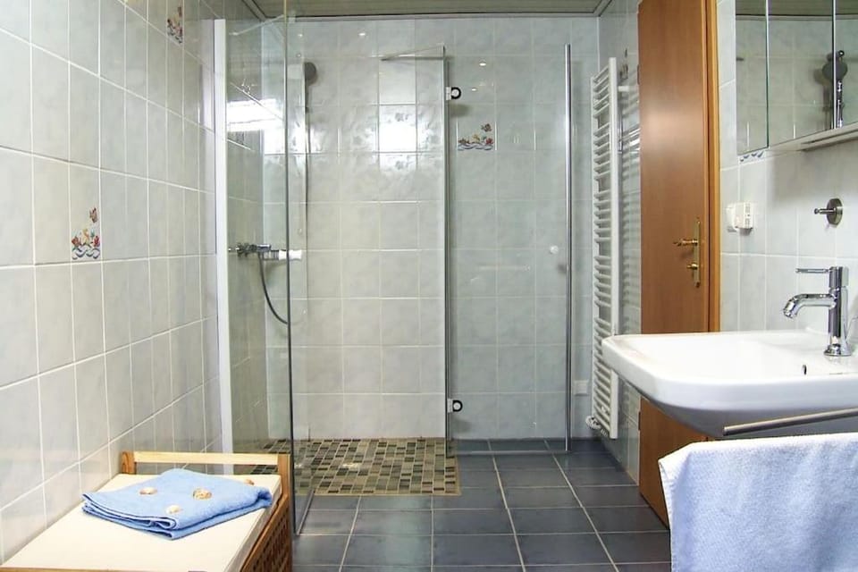 Shower, Bathroom, towels