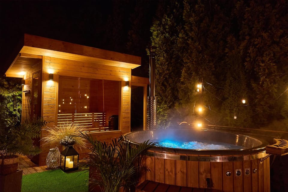 Hot Tub, Hot Tub, Sauna, View (from property/room), Balcony/Terrace, Balcony/Terrace, Spa and wellness centre/facilities, Spa and wellness centre/facilities