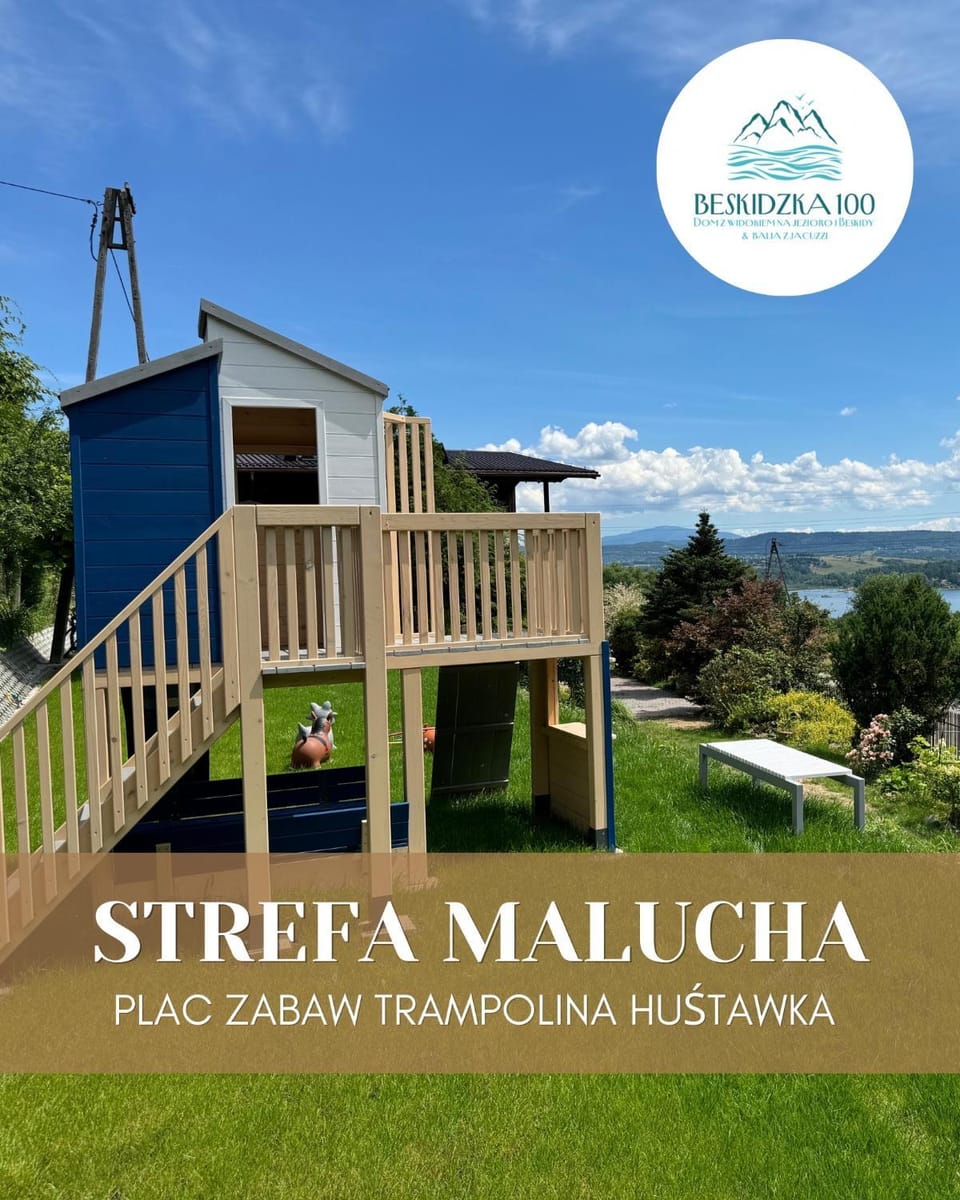 Villa Beskidzka 100 - SAUNA BALIA BASEN Widok na góry i jezioro House in Poland
