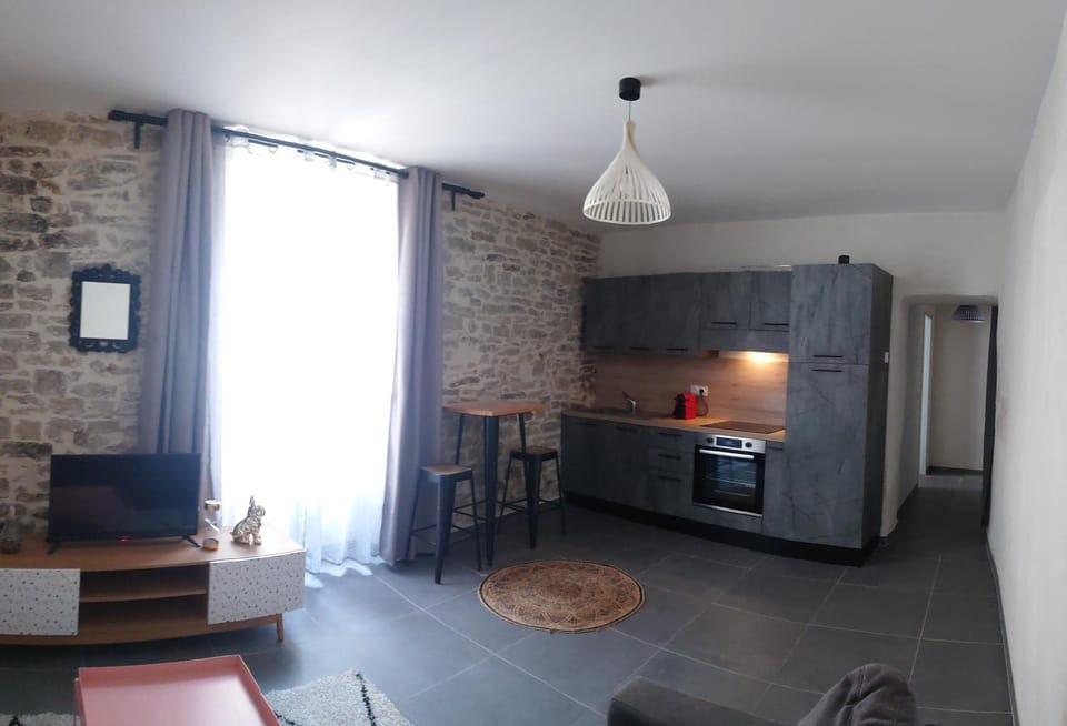 Kitchen or kitchenette, Dining area, minibar, pet friendly, stove