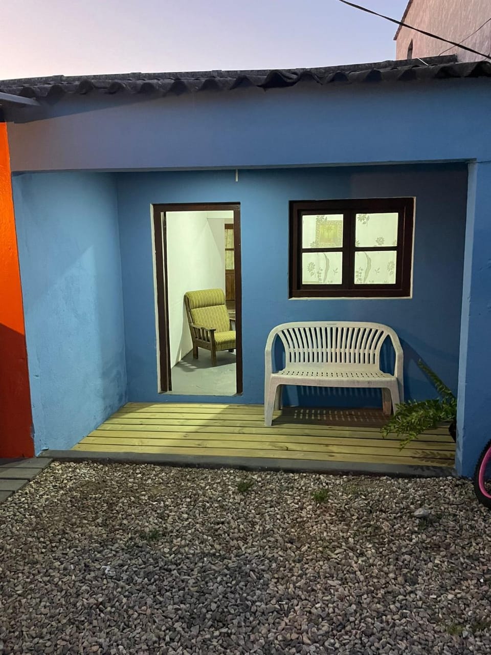 Property building, Patio