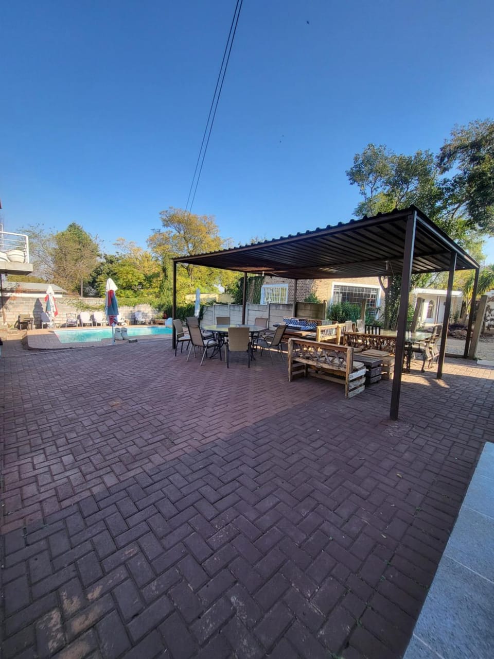 Patio, Pool view, Swimming pool