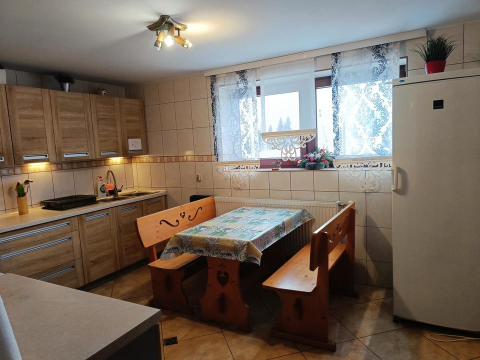 Kitchen or kitchenette, kitchen