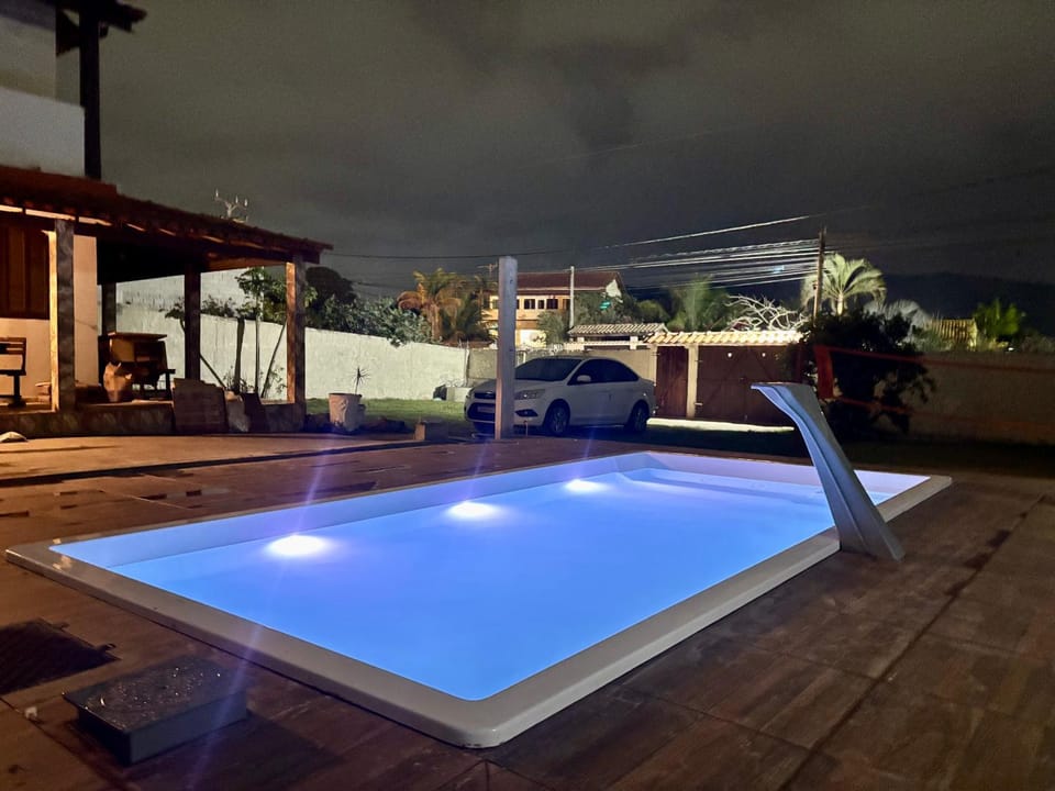 Night, Swimming pool