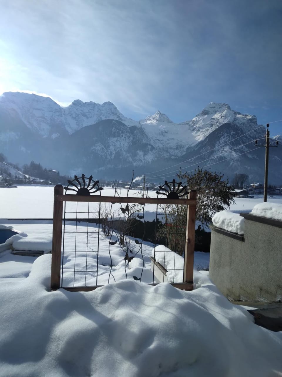 Natural landscape, Winter, Mountain view