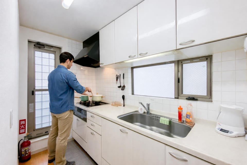 Kitchen or kitchenette, kitchen