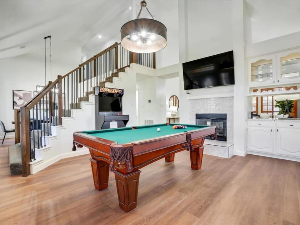 Modern Rustic Oasis Games Cinema UTD Plano Frisco House in Allen