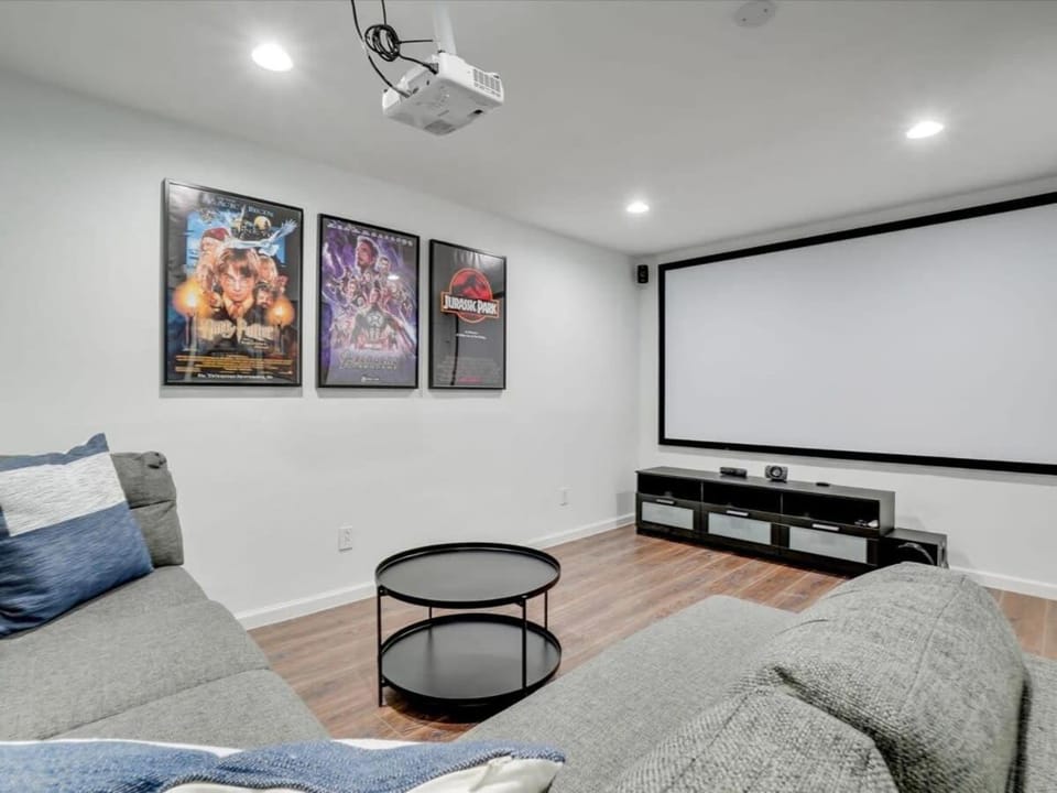 Modern Rustic Oasis Games Cinema UTD Plano Frisco House in Allen