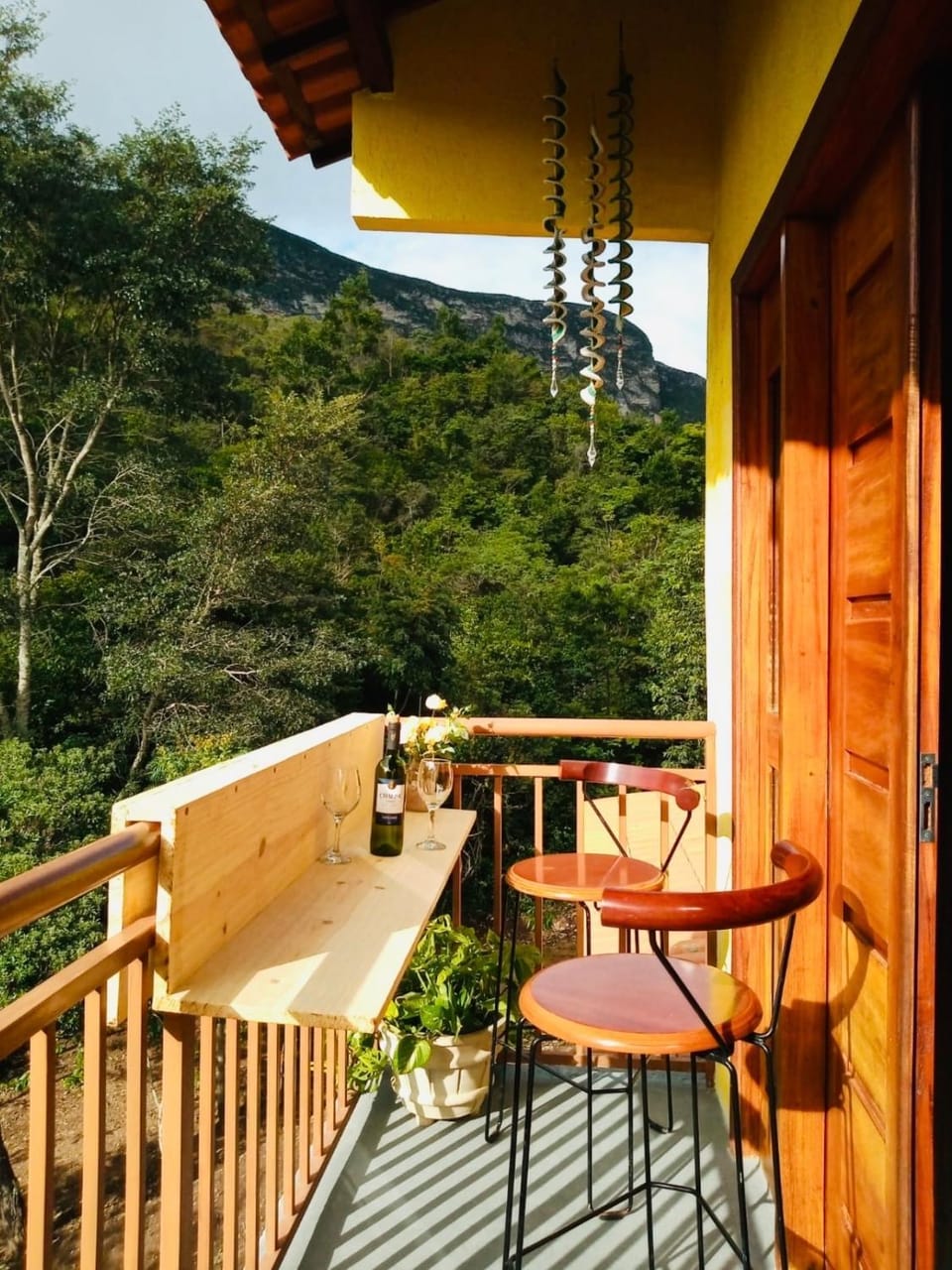 Natural landscape, View (from property/room), Balcony/Terrace, Mountain view