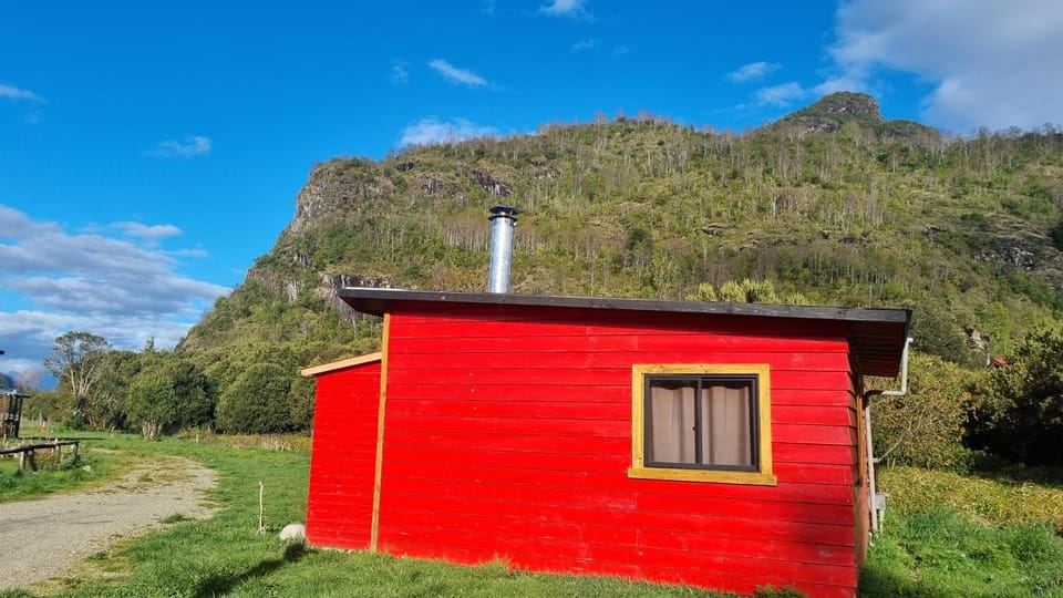 Property building, Spring, Day, Natural landscape, Mountain view