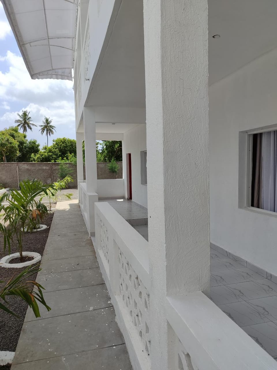 Property building, Garden, Balcony/Terrace, Garden view