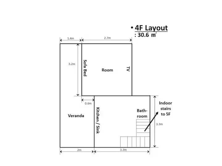 3R+2Baths/ Ewha / Sogang / near Shinchon & Hongdae Apartment in Seoul