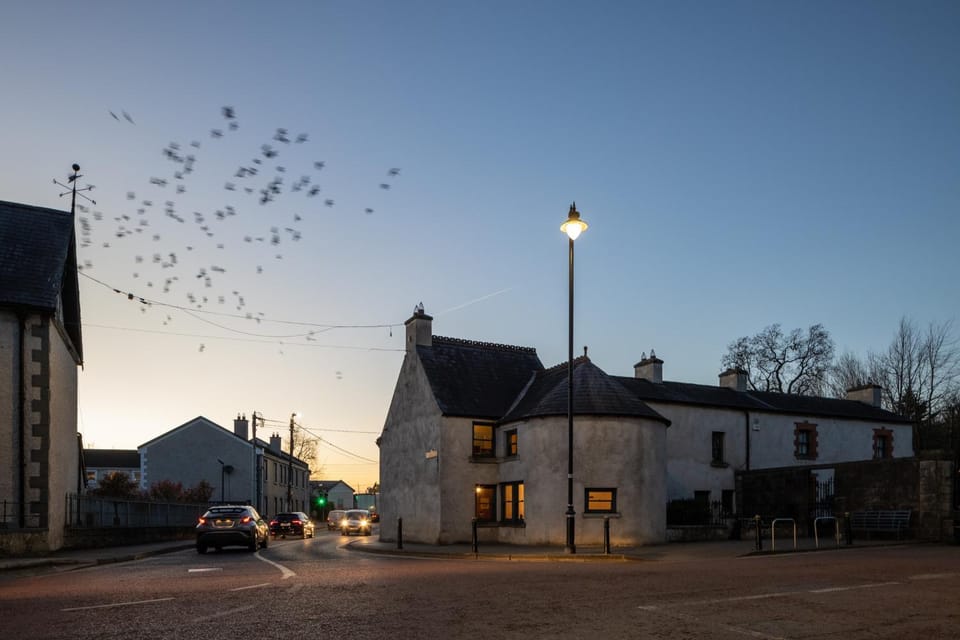 Property building, Neighbourhood, Street view, Location, Sunset