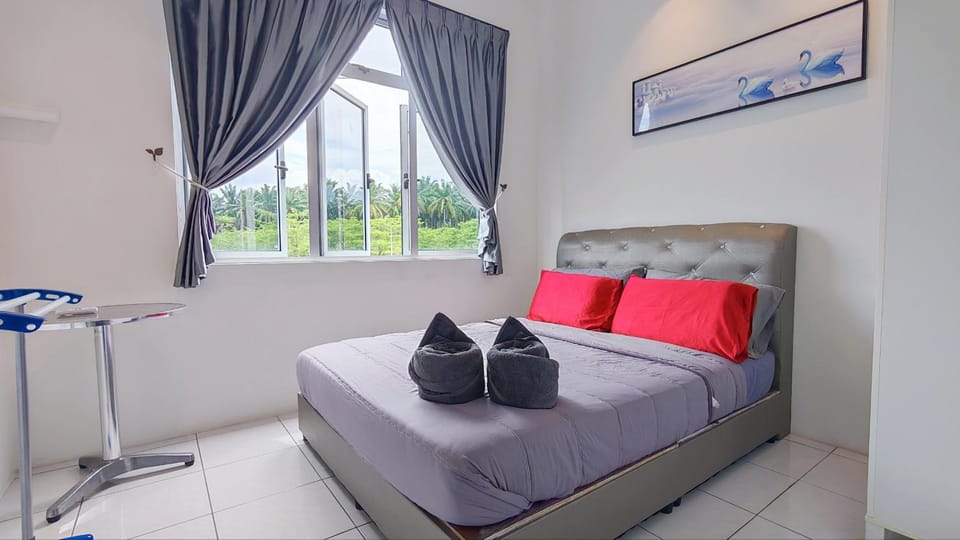 Bedroom, air conditioner