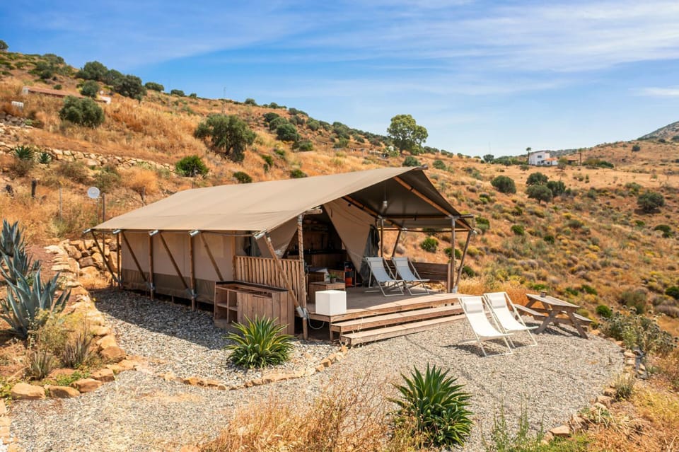 Property building, Natural landscape, Mountain view