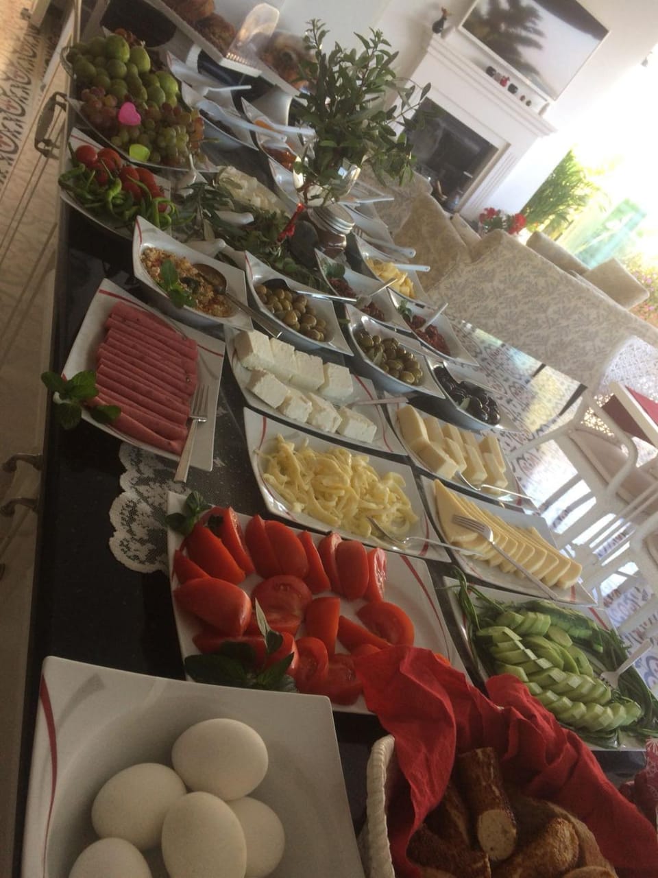 Buffet breakfast