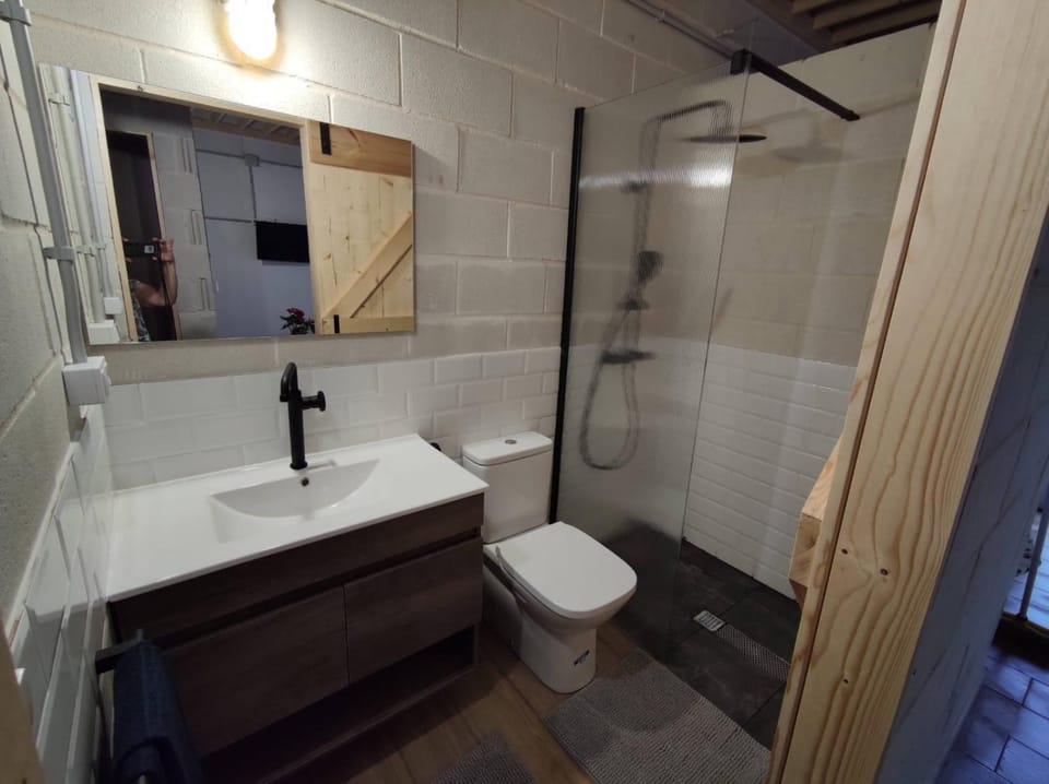 Shower, Toilet, Bathroom, towels