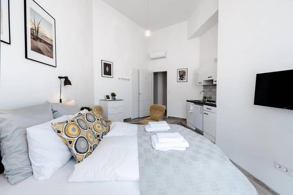 NEW A C Studio with view of the Synagogue Apartment in Budapest