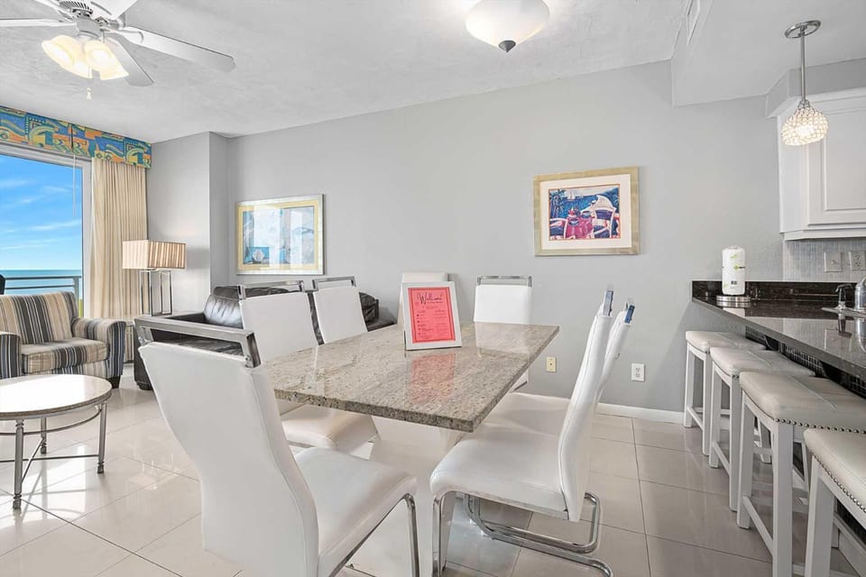 Luxury 6th Floor 3 BR Condo Direct Oceanfront Wyndham Ocean Walk Resort Daytona Beach | 604 House in Florida