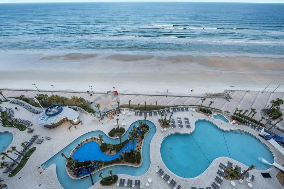 Luxury 14th Floor 1 BR Condo Direct Oceanfront Wyndham Ocean Walk Resort Daytona Beach | 1403 House in Florida