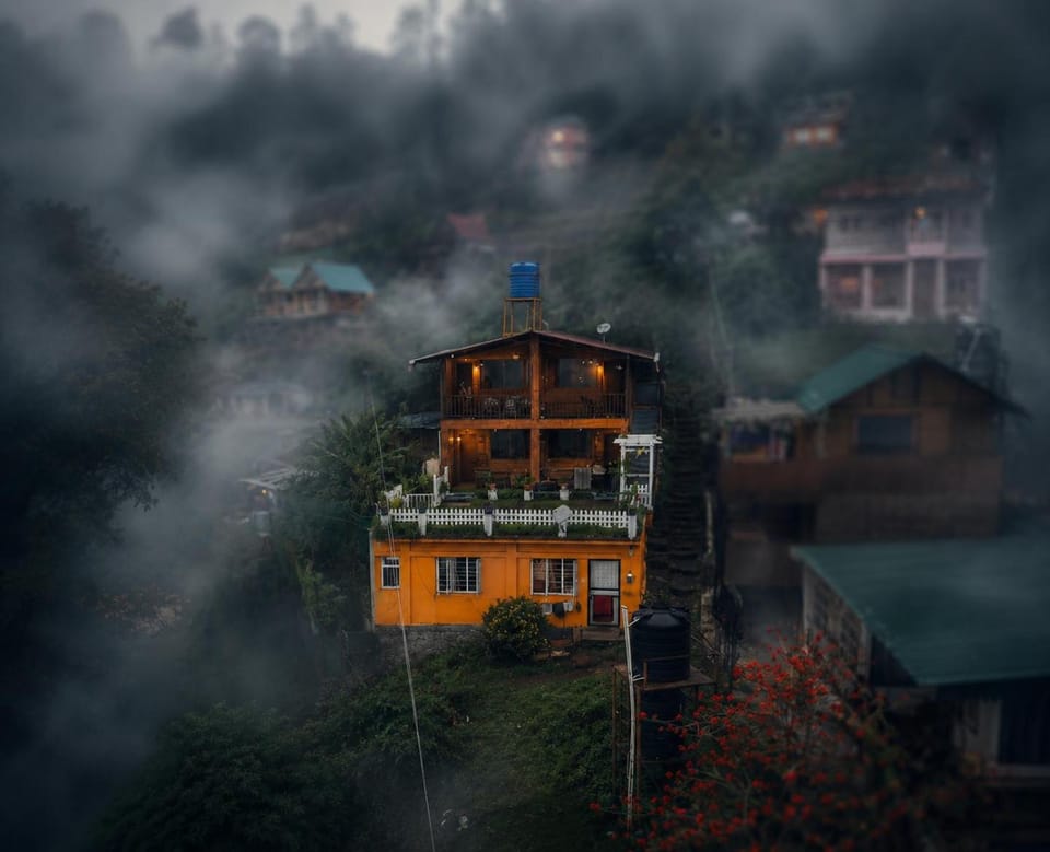 Property building, Natural landscape, Mountain view
