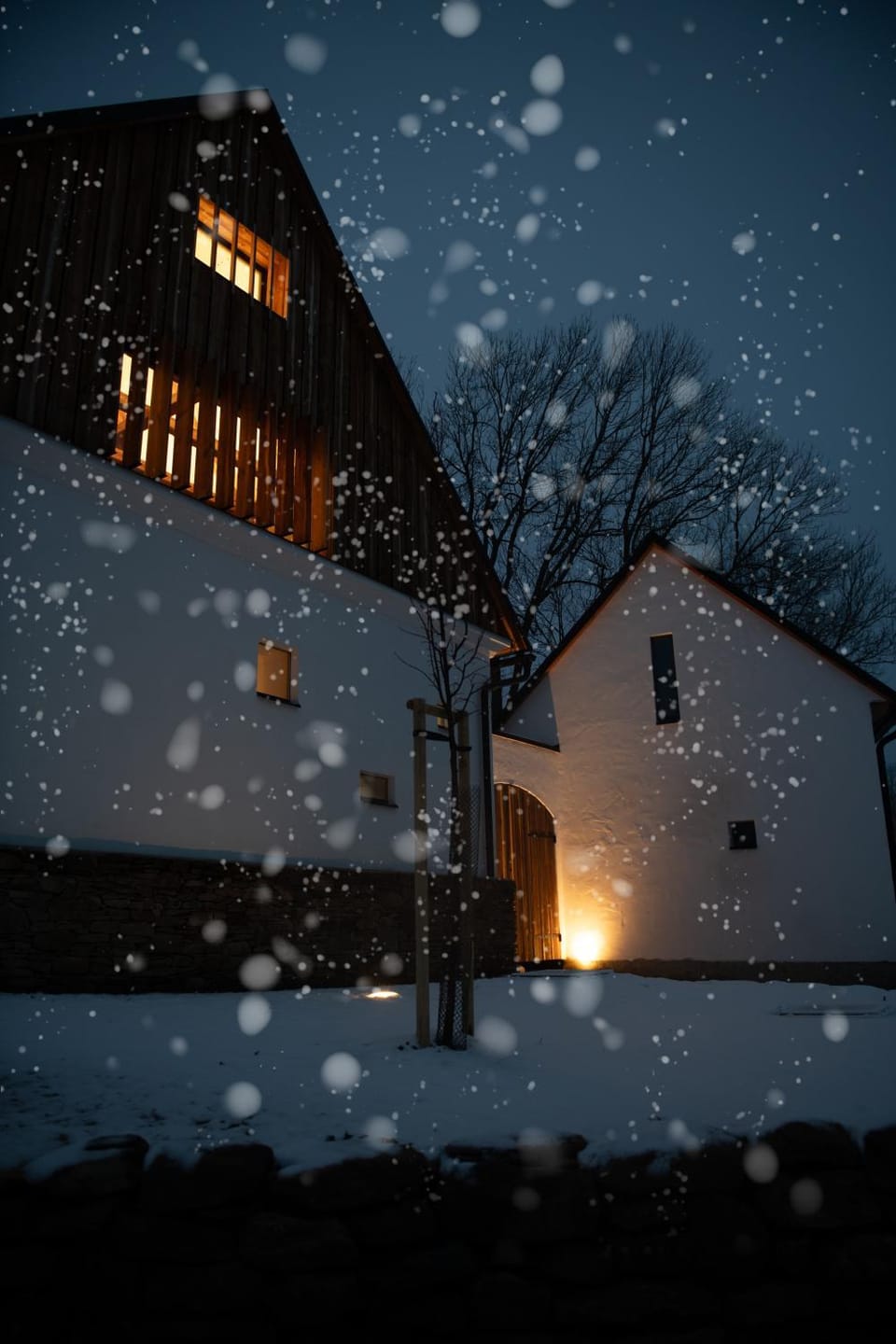 Property building, Winter