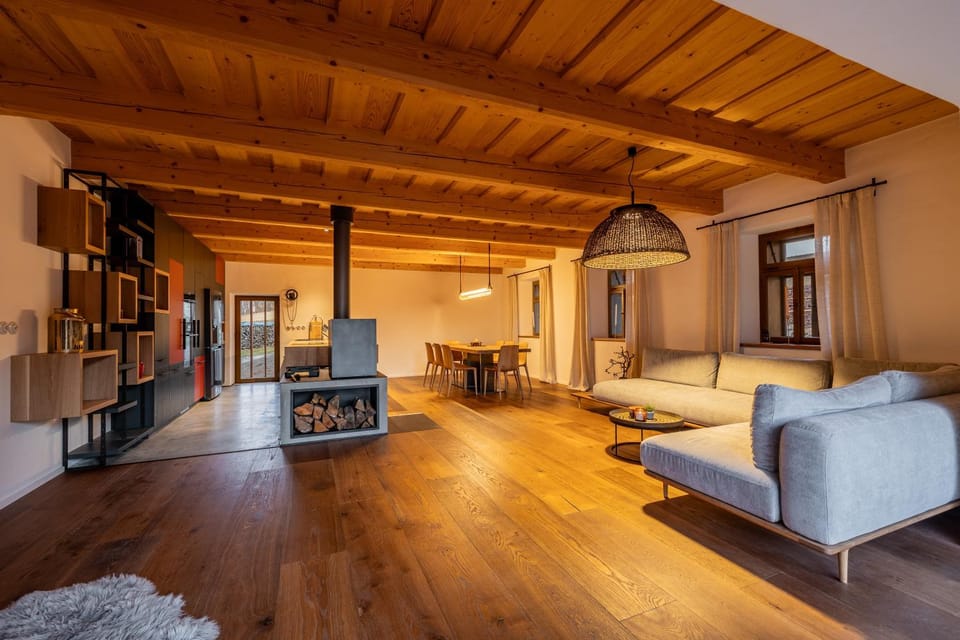 Living room, Dining area, flat iron, kitchen