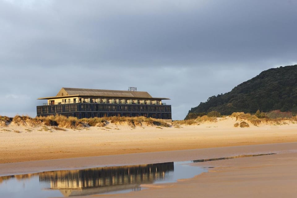 Property building, Day, Beach
