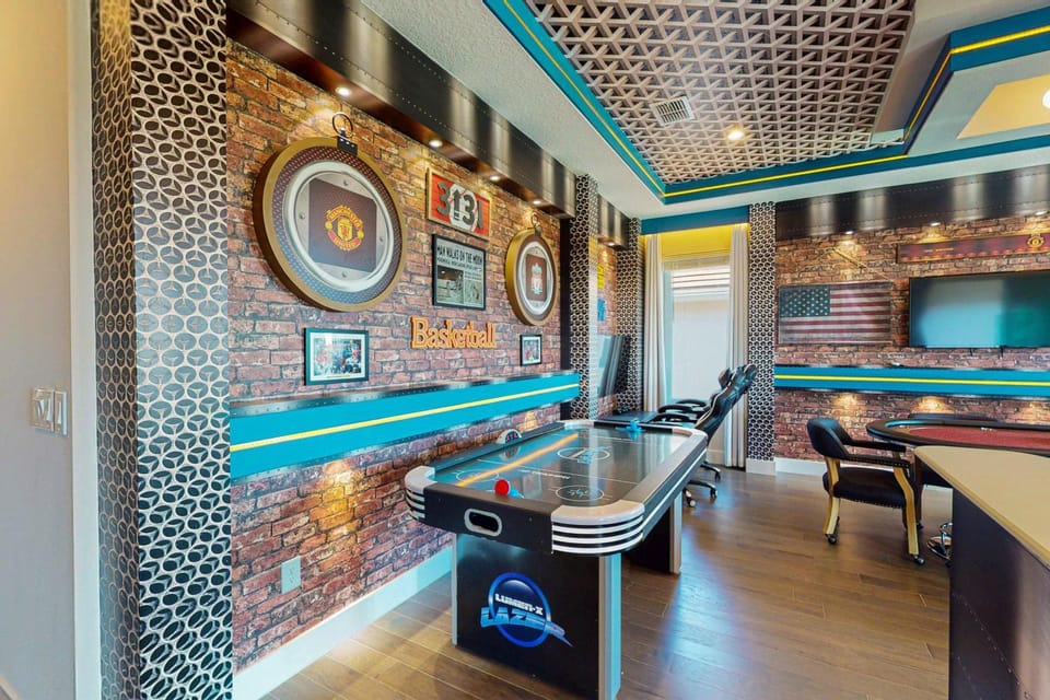 BD005J - Artistic Estate with Games Room at Reunion House in Osceola County