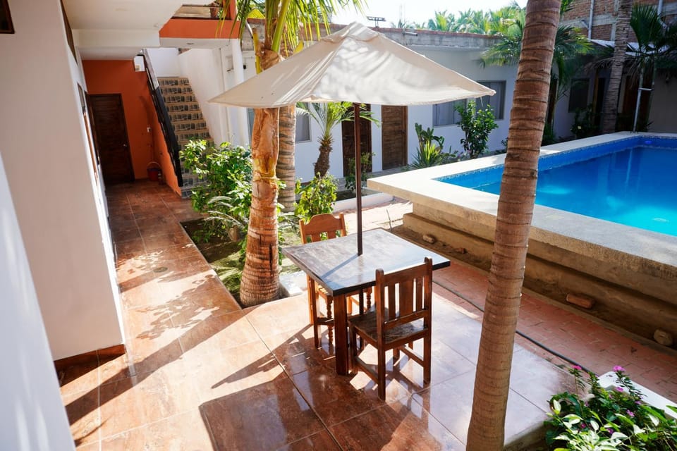 Patio, Pool view, Swimming pool