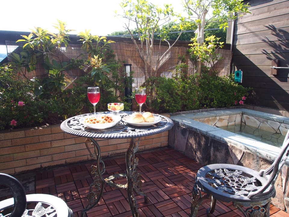 Natural landscape, Hot Spring Bath, Balcony/Terrace, Open Air Bath