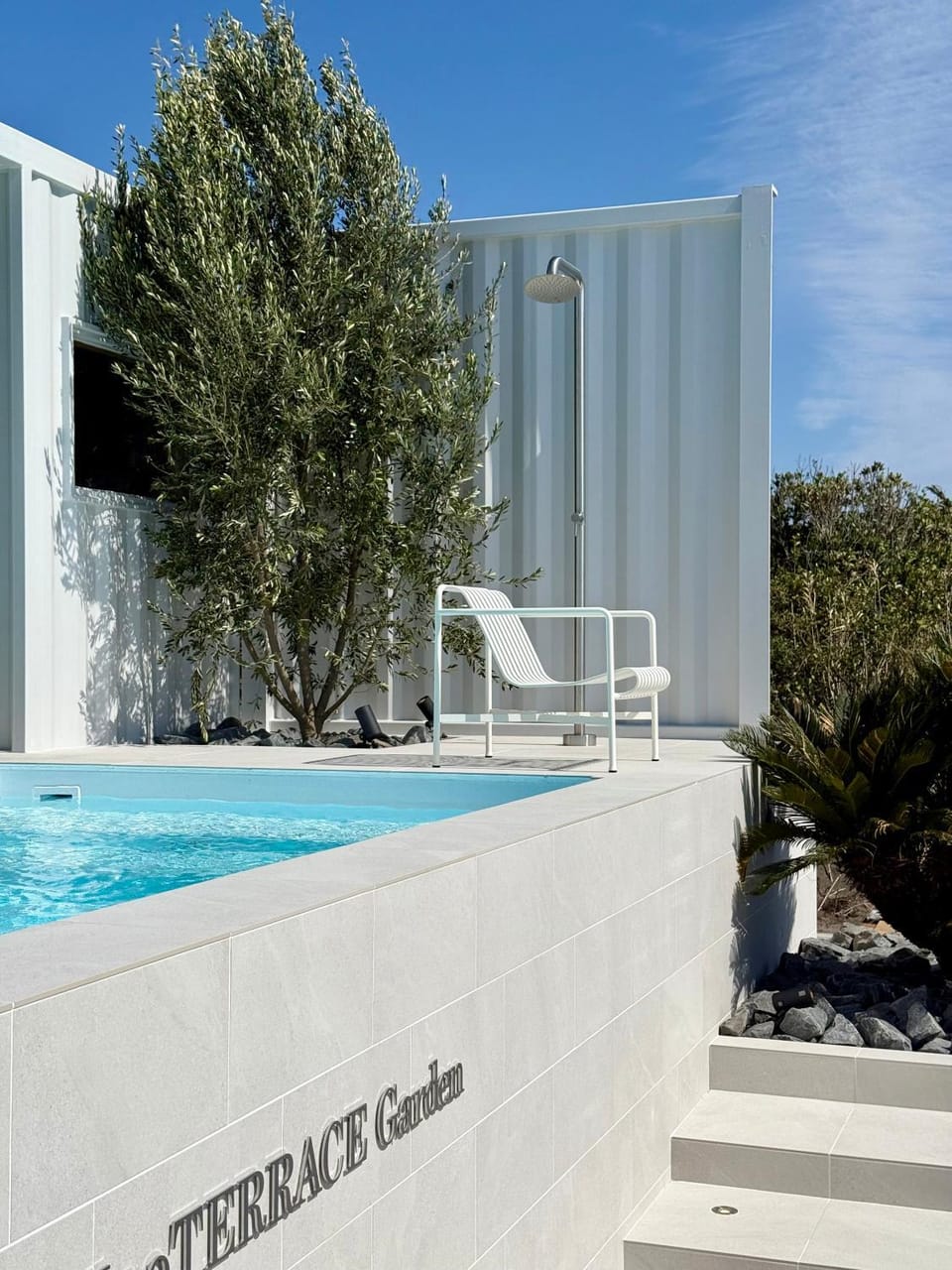 Property building, Day, Pool view, sunbed
