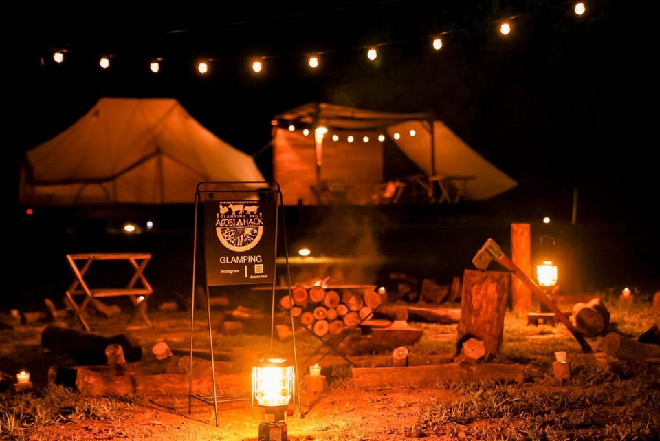 ASOBI HACK Luxury tent in Okinawa Prefecture