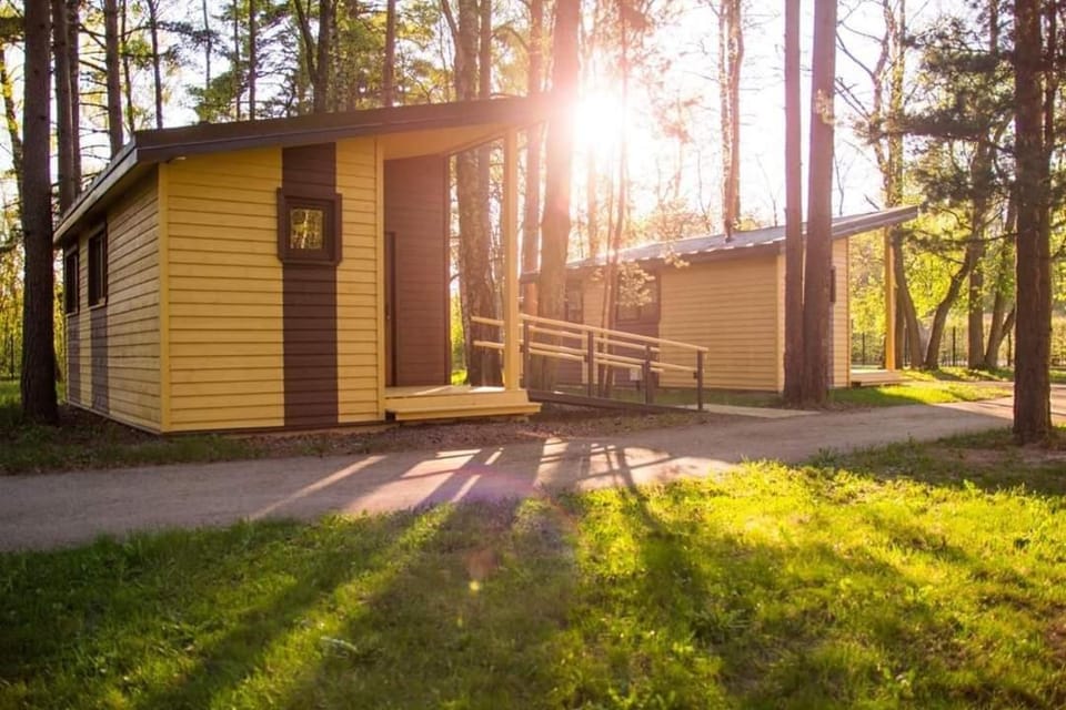 Natural landscape, Garden view, Sunset