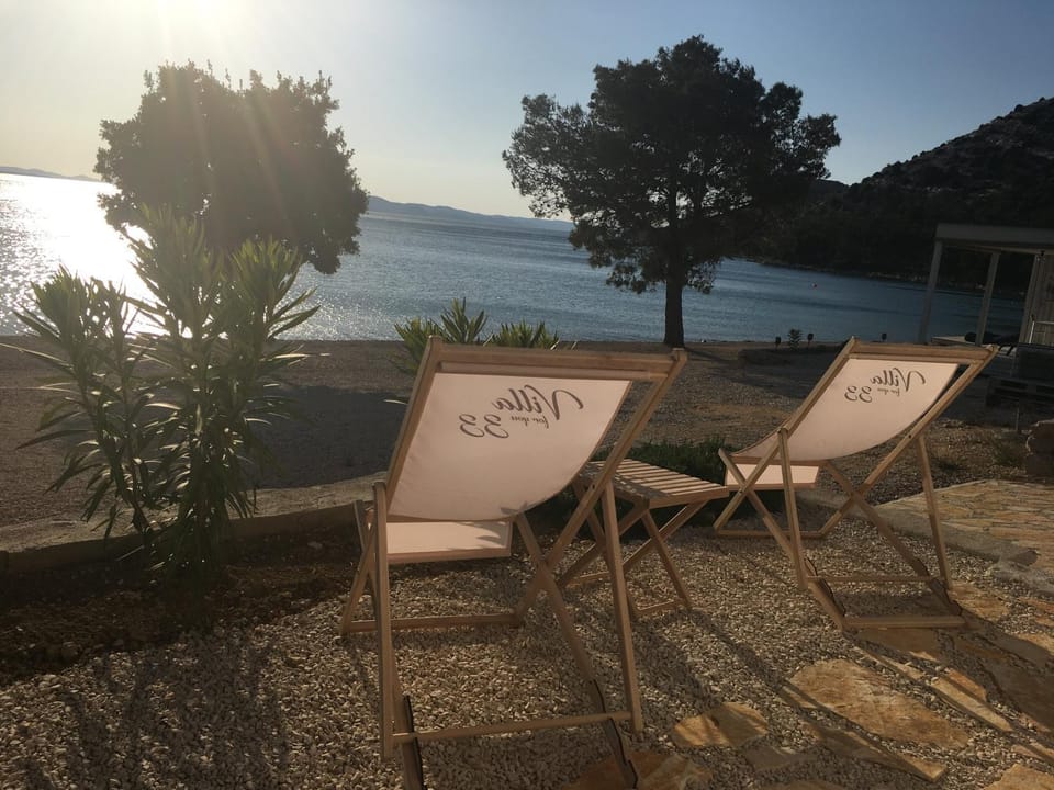 Sea view, sunbed