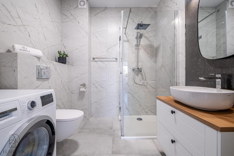 Shower, Toilet, Bathroom, washing machine