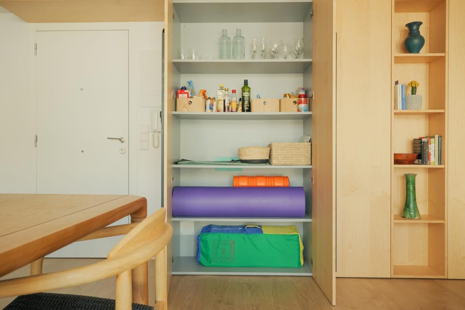 Living room, wardrobe