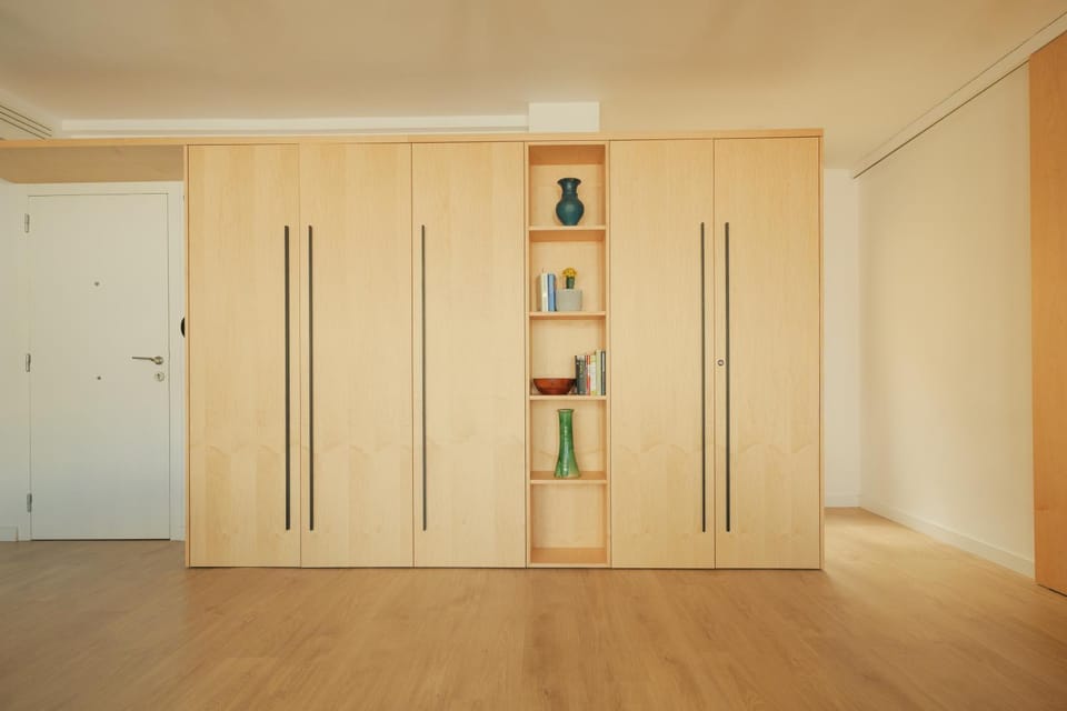 Living room, wardrobe