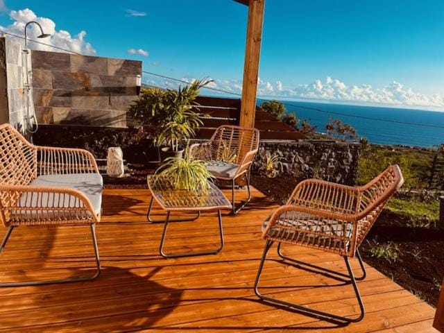 Patio, Sea view