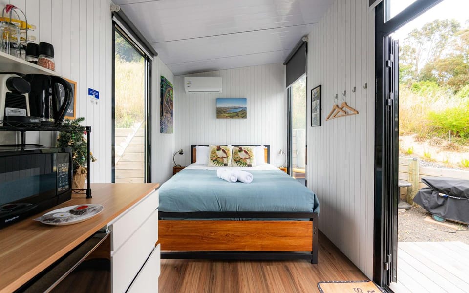 Kūkupa Puni at Akaroa Lavender by Tiny Away House in Canterbury