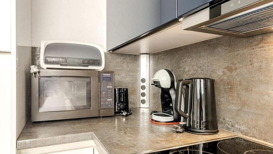 Coffee/tea facilities, Kitchen or kitchenette, toaster