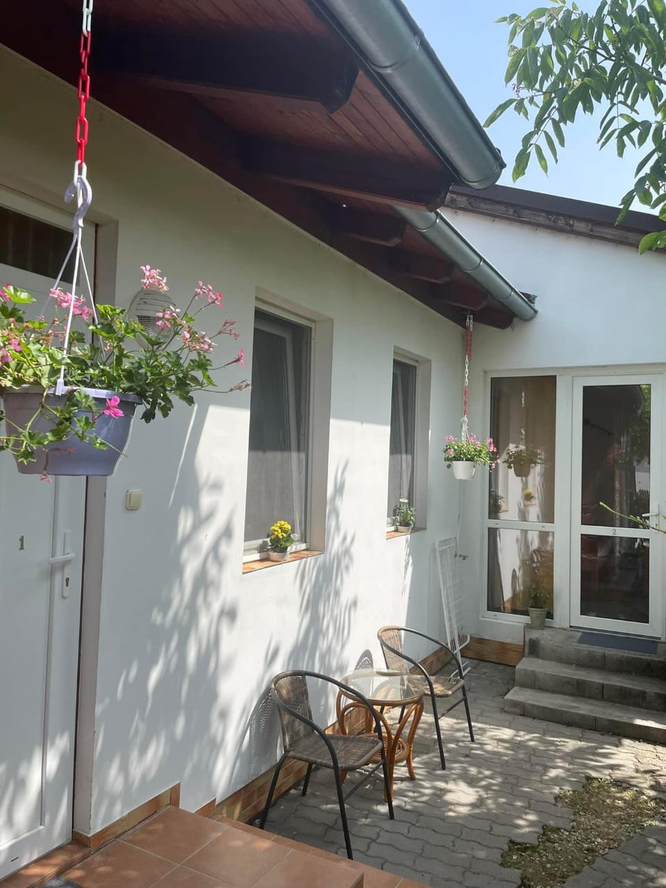 Property building, Patio