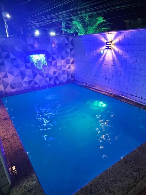Night, Swimming pool