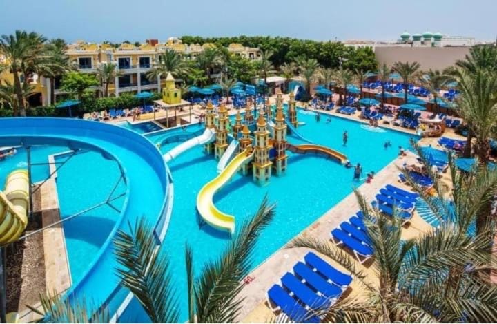 Luxury Apartment one bedroom at Mirage bay Resort & Aqua bark Chalet in Hurghada