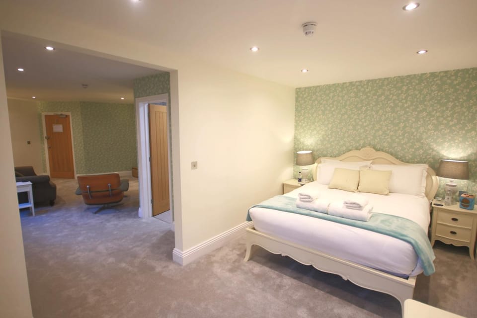 Bed, Living room, Photo of the whole room, Seating area, Bedroom