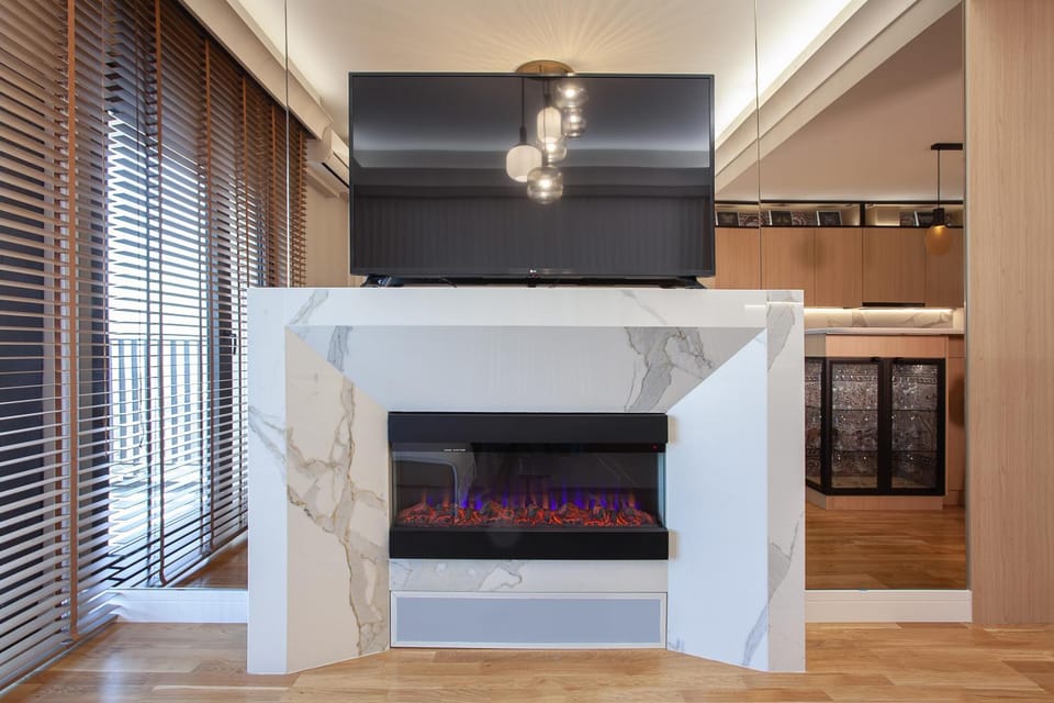 Living room, flat iron