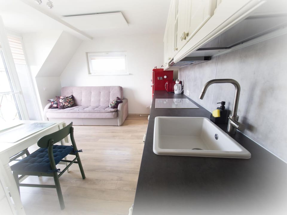 Kitchen or kitchenette, Living room