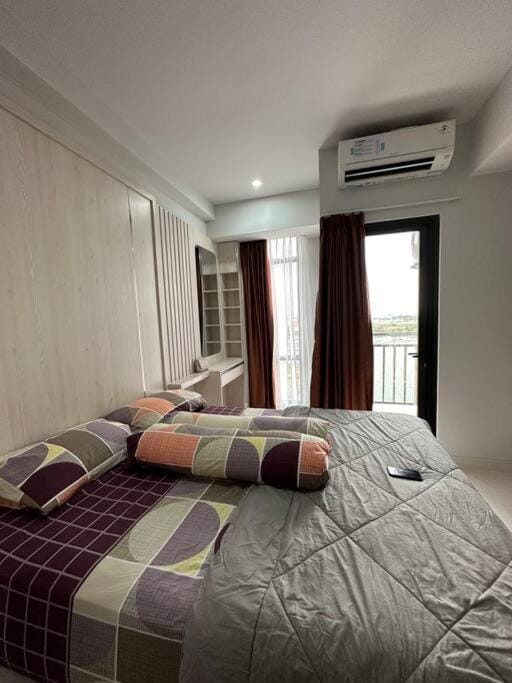 Photo of the whole room, Bedroom, Sea view, air conditioner