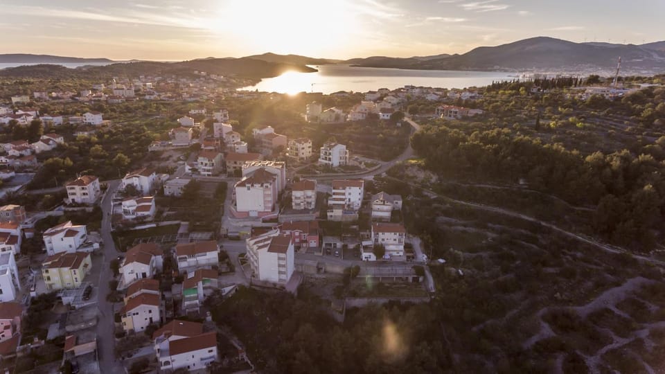 Natural landscape, Bird's eye view, Sea view